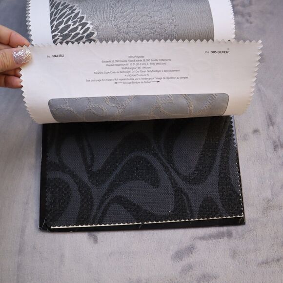 J. Ennis Glamor Collection Everyday Multipurpose Color Fabric Sample Craft Craft - Picture 10 of 11